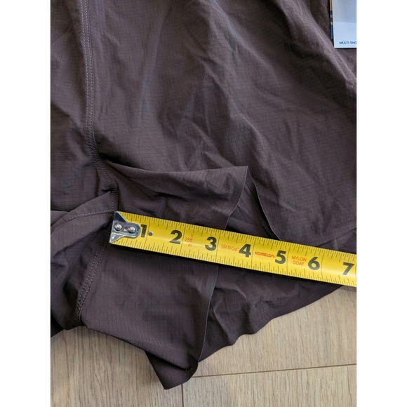 Janji W's 3" Multi Short Running Brown - Carob Size Large Athleisure Shorts NWT - Picture 8 of 9